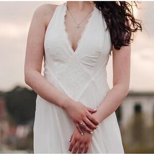 Abercrombie & Fitch Women's White Dress